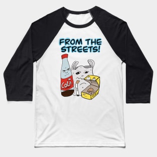 From The Streets! Garbage Gang From The Block Day Version Baseball T-Shirt